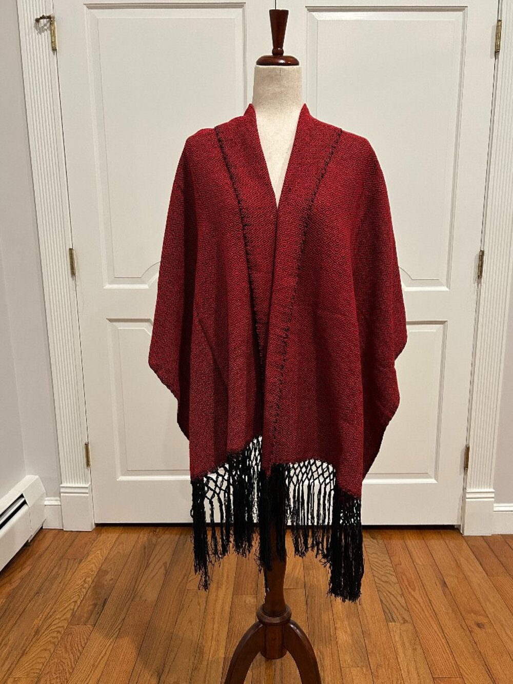 Traditional Mexican rebozo from Oaxaca Mex. Mexican shawl, Handloom!